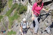 Sautens: Klettersteig Stuibenfall