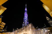 Dubai Fountain, Sheikh Mohammed bin Rashid Boulevard, Dubai, United Arab Emirates