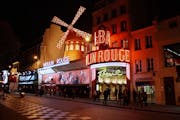 Moulin Rouge Boutique, Rue Lepic, Paris, France